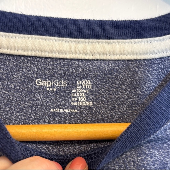 GAP Blue Short Sleeve Football Tee - Picture 4 of 4